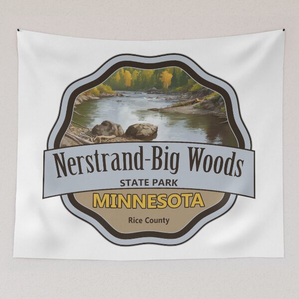 Item preview, Nerstrand-Big Woods State Park, Rice County, Minnesota designed and sold by Wanderful-roads.
