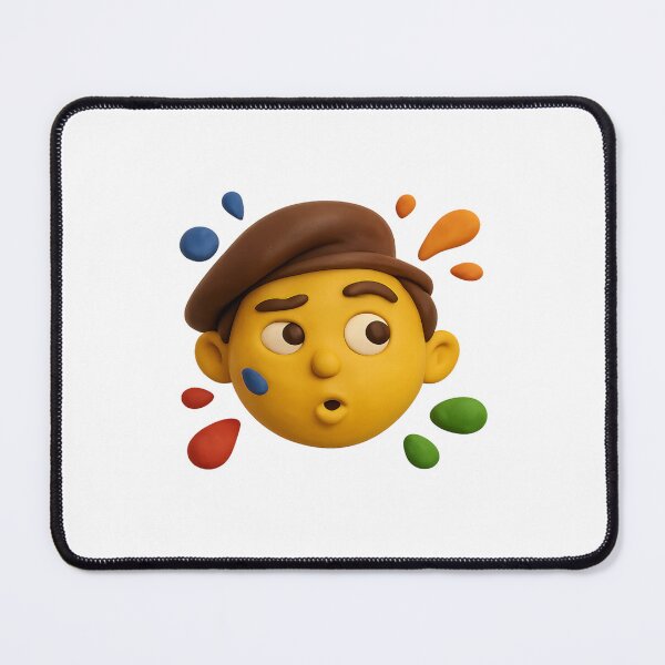 Item preview, Fun and expressive painter emoji – adorable and funny design designed and sold by ArteJorge48.