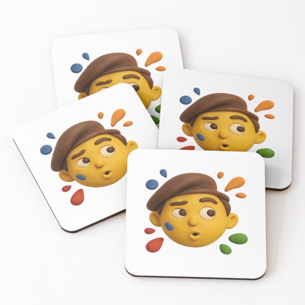 Item preview, Fun and expressive painter emoji – adorable and funny design designed and sold by ArteJorge48.