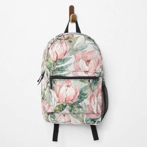 Item preview, Pink Protea Flower Watercolour designed and sold by CoolPixels.