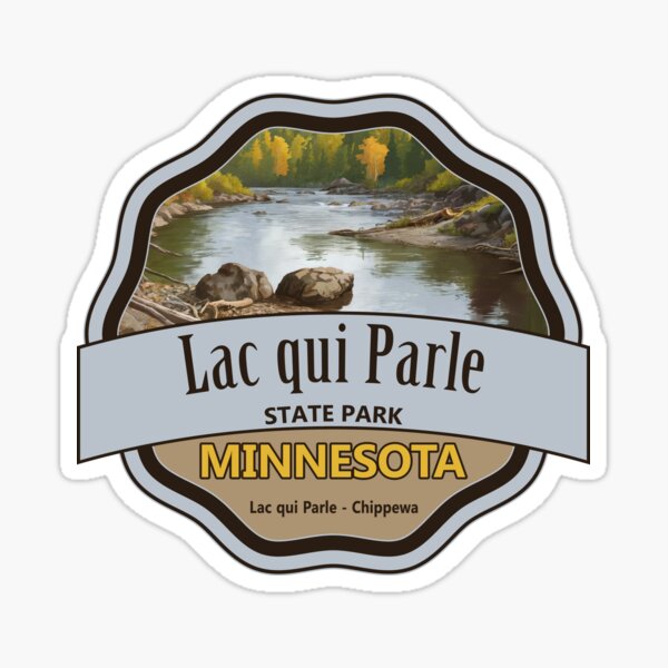 Item preview, Lac qui Parle State Park, Lac qui Parle and Chippewa County, Minnesota designed and sold by Wanderful-roads.