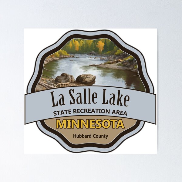 Item preview, La Salle Lake State Recreation Area, Hubbard County, Minnesota designed and sold by Wanderful-roads.