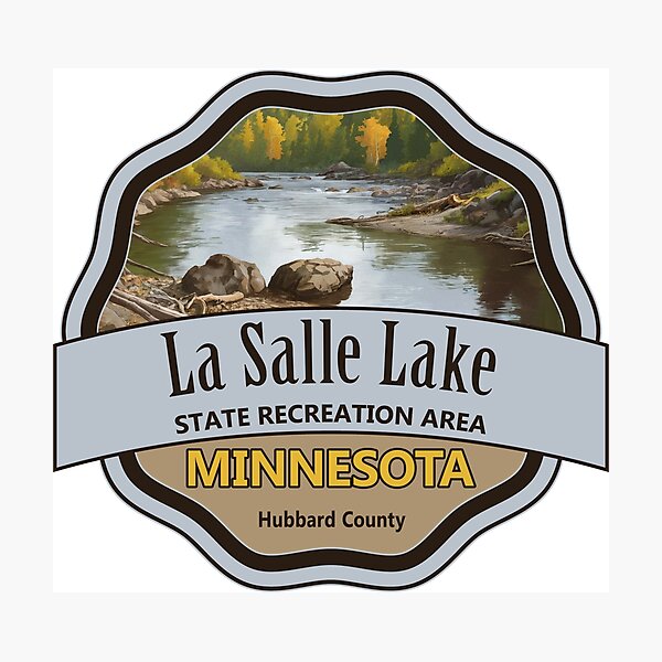 Item preview, La Salle Lake State Recreation Area, Hubbard County, Minnesota designed and sold by Wanderful-roads.