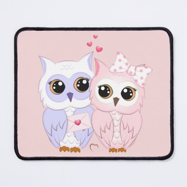 Item preview, cute rosy with blue iconic owl classic sticker designed and sold by anandsiva2703.