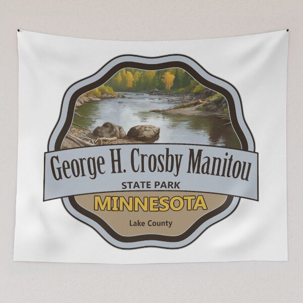 Item preview, George H. Crosby Manitou State Park, Lake County, Minnesota designed and sold by Wanderful-roads.