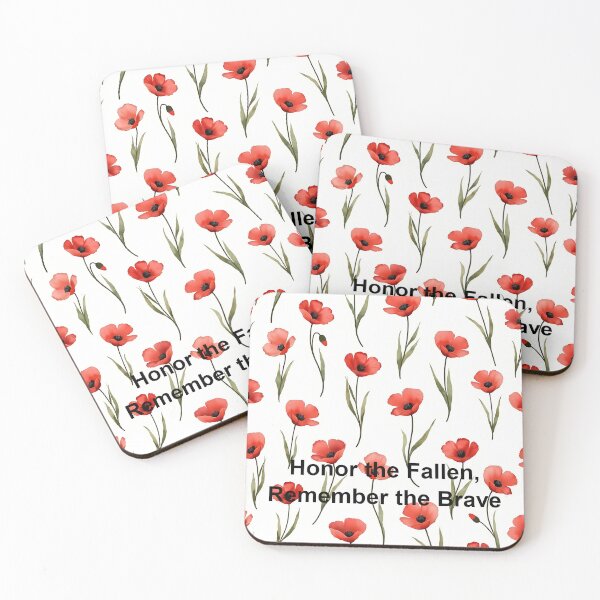 Item preview, Honor the Fallen, Remember the Brave; Poppies of Valor designed and sold by Creative-RE.