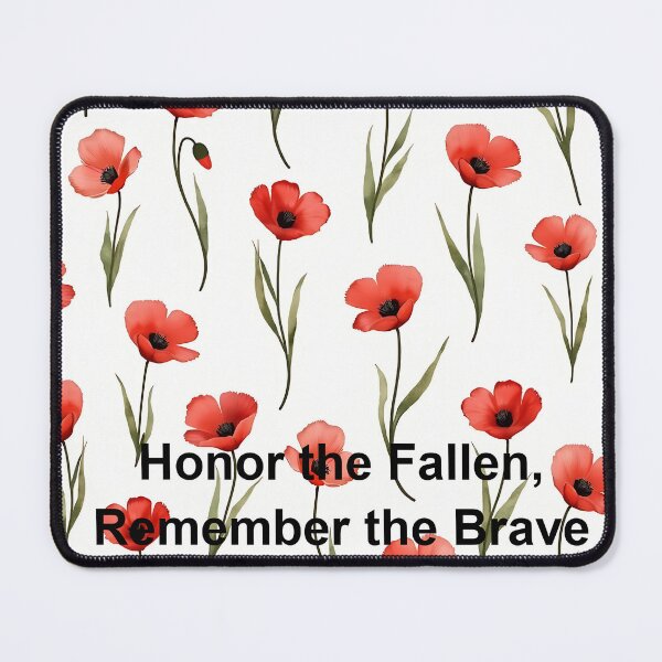 Item preview, Honor the Fallen, Remember the Brave; Poppies of Valor designed and sold by Creative-RE.