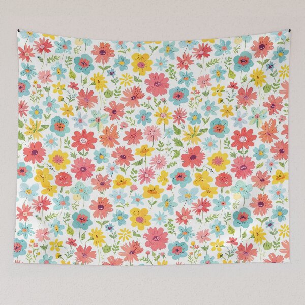 Item preview, Flowers Happiness designed and sold by CoolPixels.