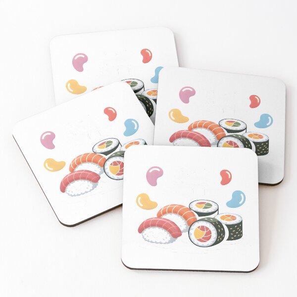 Item preview, Sushi Solves Everything – Cute Cartoon Sushi Rolls Funny Food Lover Shirt designed and sold by piak-store.