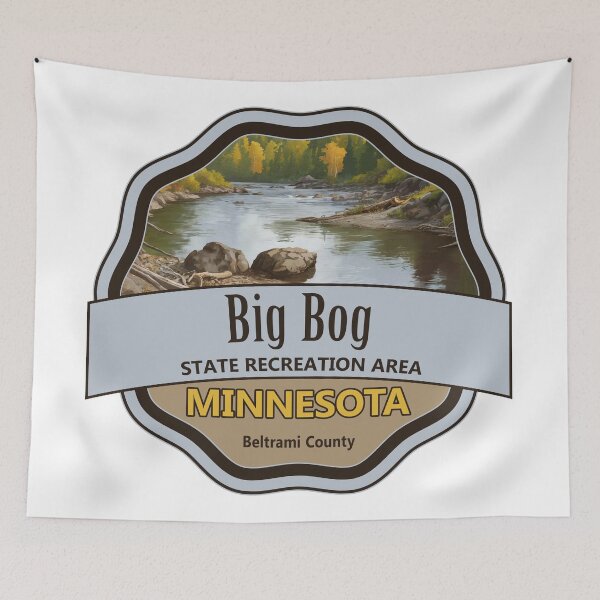 Item preview, Big Bog State Recreation Area, Beltrami County, Minnesota designed and sold by Wanderful-roads.