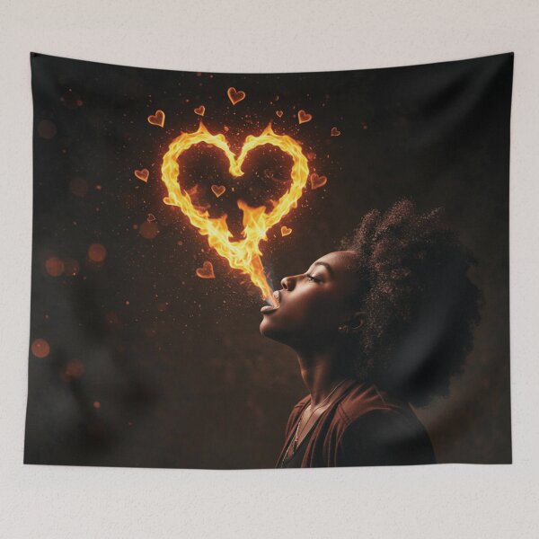 Item preview, Breath of Passion – Fiery Love Expression designed and sold by Afrobood.