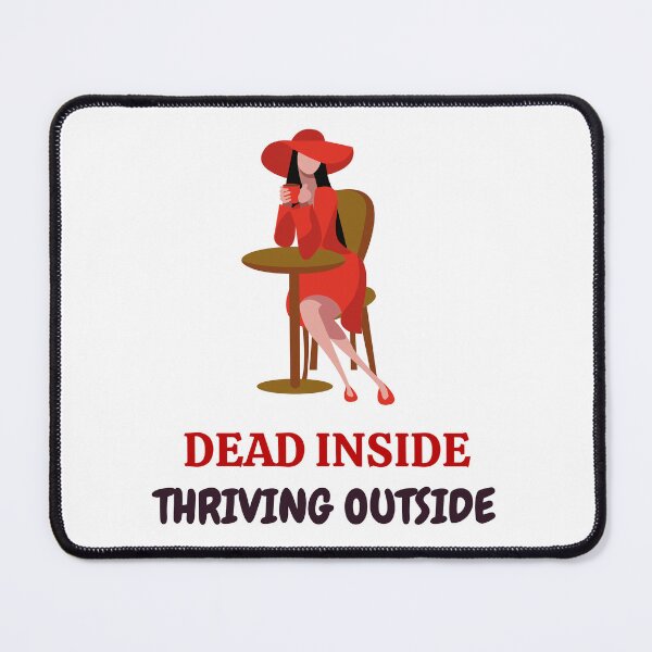 Item preview, Dead Inside, thriving outside | Stoicism, Stoic Mindset designed and sold by LexaArtworks.