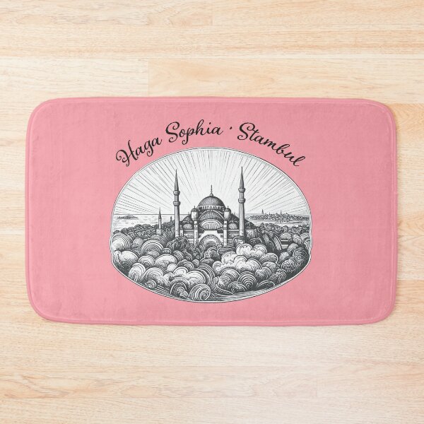 Item preview, Istanbul , Haga Sophia Engraved City Print  designed and sold by kacperartdesign.