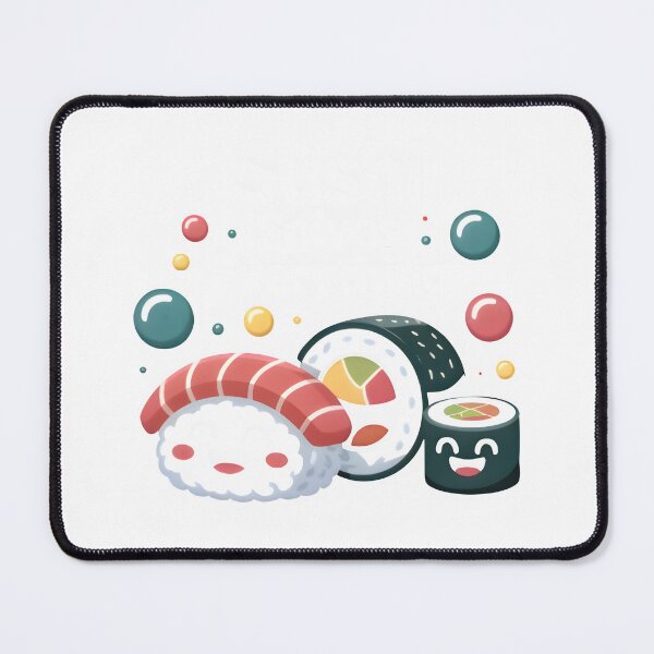 Item preview, Sushi Solves Everything – Cute Cartoon Sushi Rolls Funny Food Lover Shirt designed and sold by piak-store.
