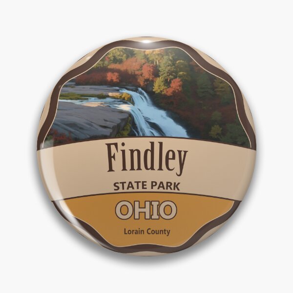 Item preview, Findley State Park, Lorain County, Ohio designed and sold by Wanderful-roads.