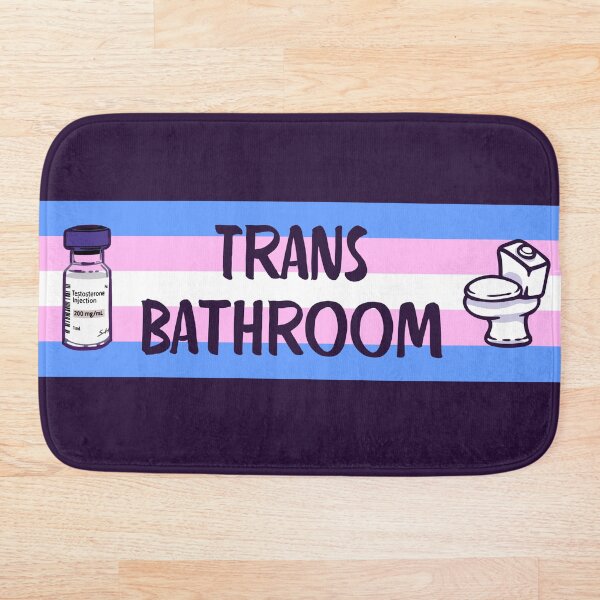Item preview, Trans Bathroom long version with testosterone vial 2 designed and sold by Rainbow Nebula 7000.