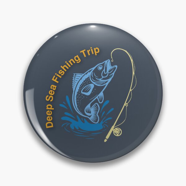 Item preview, Deep Sea Fishing t-shirt designed and sold by PositivelyPrinted.