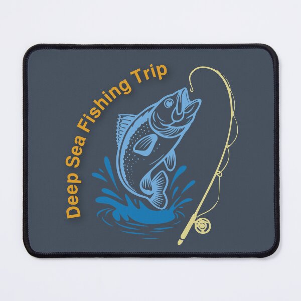 Item preview, Deep Sea Fishing t-shirt designed and sold by PositivelyPrinted.