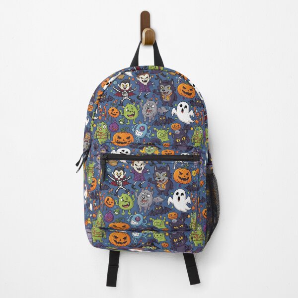 Item preview, Halloween Chic and Cackling Caricatures Seamless Pattern designed and sold by dcohea.