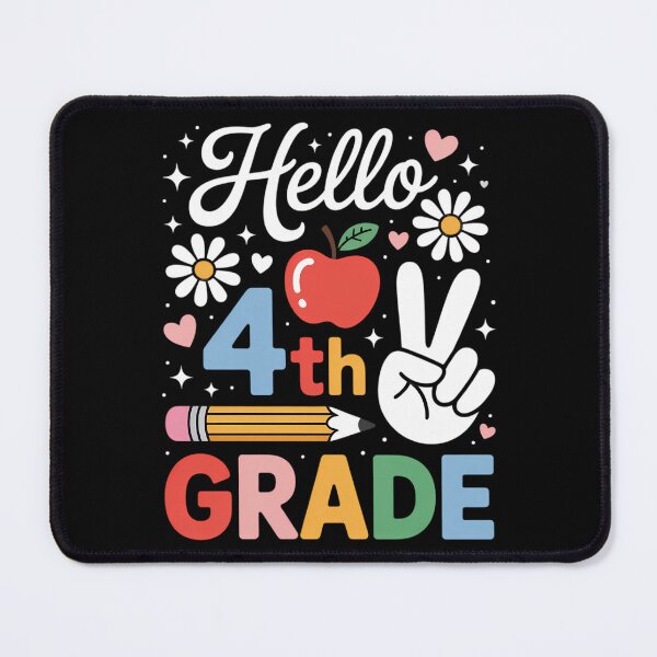 Item preview, Back To School Hello Fourth Grade Team 4th Grade Boy Girl designed and sold by brynatshop.