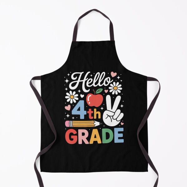 Item preview, Back To School Hello Fourth Grade Team 4th Grade Boy Girl designed and sold by brynatshop.