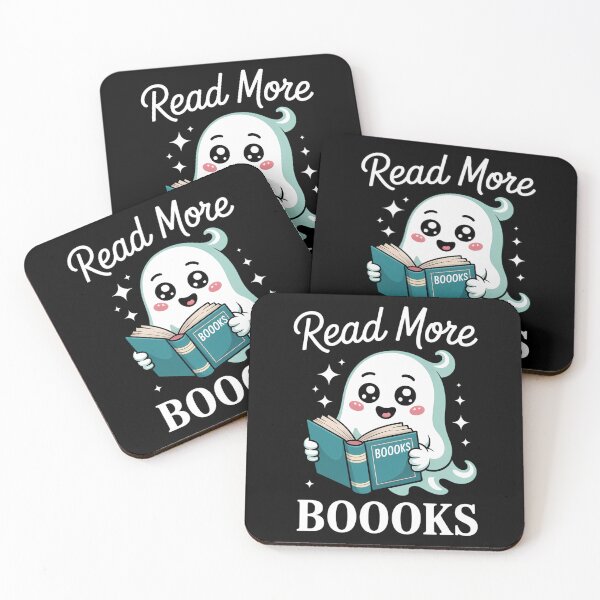 Item preview, Booooks Ghost Read More Books Funny Teacher Student designed and sold by brynatshop.