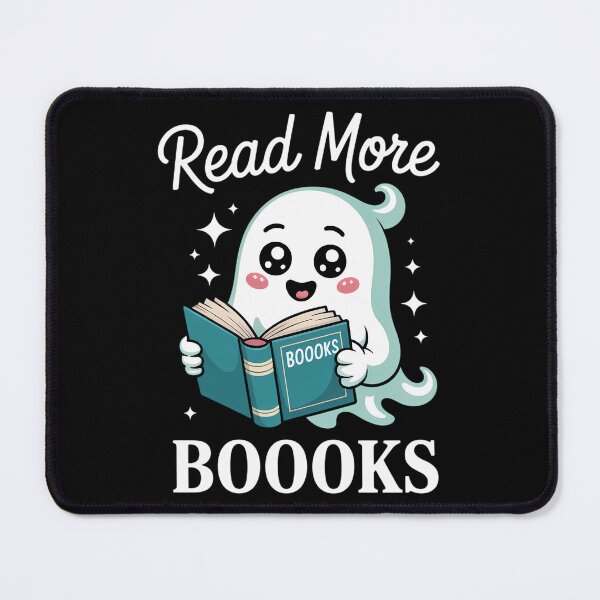 Item preview, Booooks Ghost Read More Books Funny Teacher Student designed and sold by brynatshop.