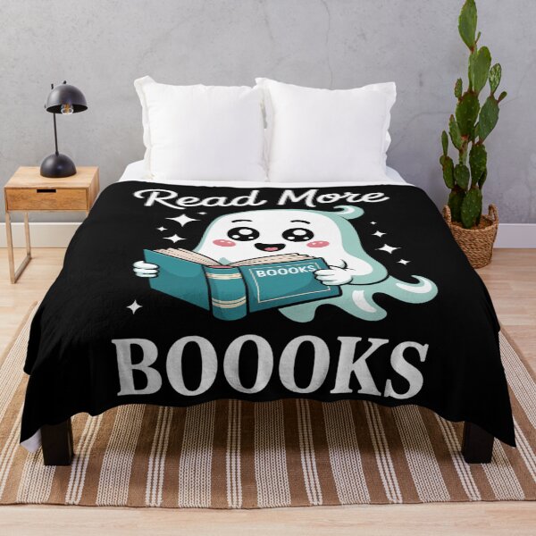 Item preview, Booooks Ghost Read More Books Funny Teacher Student designed and sold by brynatshop.