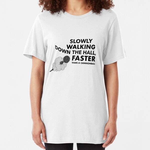Champagne Supernova, Oasis Lyrics, Typography Slim Fit T-Shirt