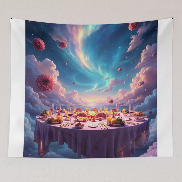 Item preview, Celestial Feast Amidst the Clouds designed and sold by oanaunciuleanu.