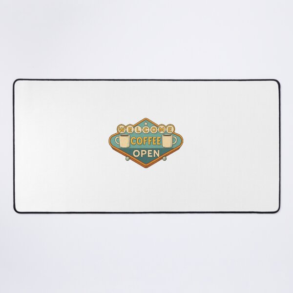 Item preview, Welcome Coffee – Yes, We're Open  designed and sold by Fleetwood1994.
