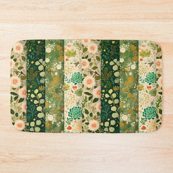 Item preview, Mystical garden scenes depicted in four vertical strips. designed and sold by Piotrek0001.
