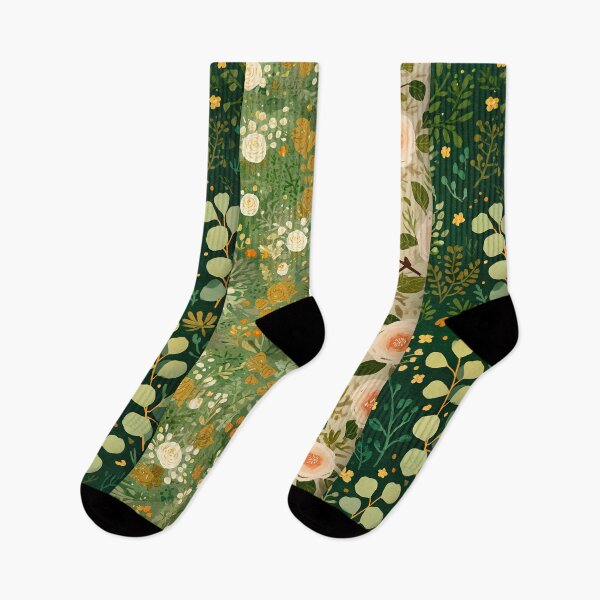 Item preview, Mystical garden scenes depicted in four vertical strips. designed and sold by Piotrek0001.