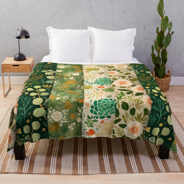 Item preview, Mystical garden scenes depicted in four vertical strips. designed and sold by Piotrek0001.