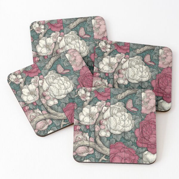 Item preview, A charming paneled illustration of a blooming ecosystem. designed and sold by Piotrek0001.
