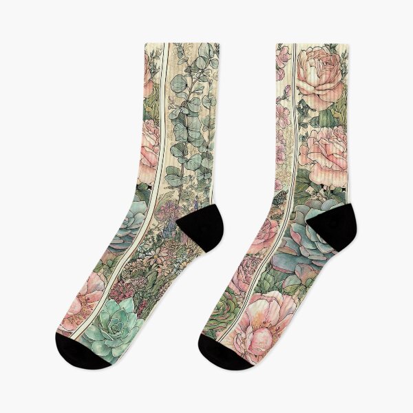 Item preview, Artistic fusion of warm and cool colored botanicals. designed and sold by Piotrek0001.