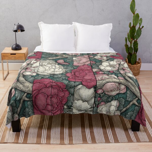 Item preview, A charming paneled illustration of a blooming ecosystem. designed and sold by Piotrek0001.