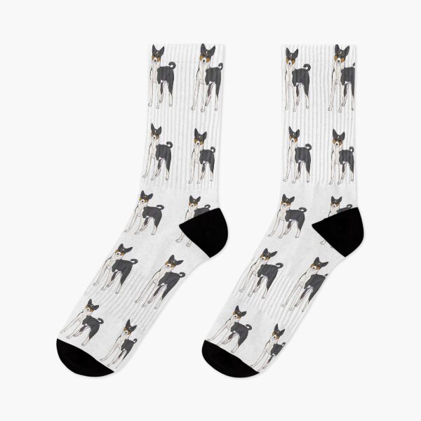 Item preview, Basenji - black tri designed and sold by Cynthiaetal.