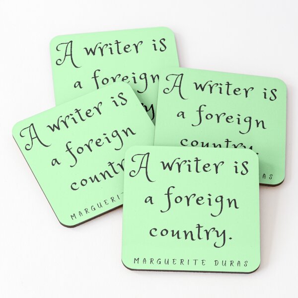 Item preview, Copy of Marguerite Duras: A writer is a foreign country. designed and sold by artbleed.