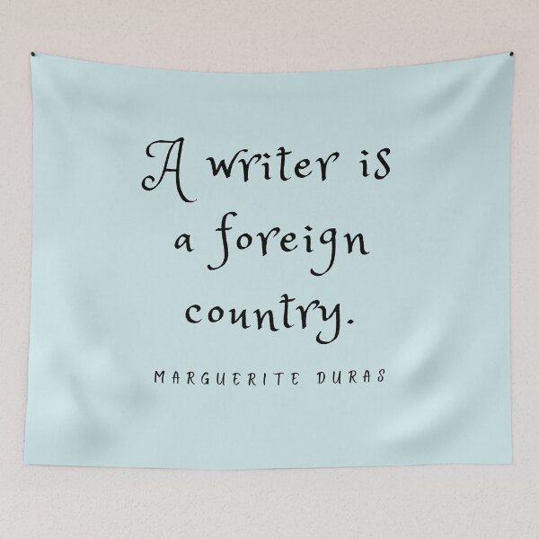 Item preview, Copy of Marguerite Duras: A writer is a foreign country. designed and sold by artbleed.