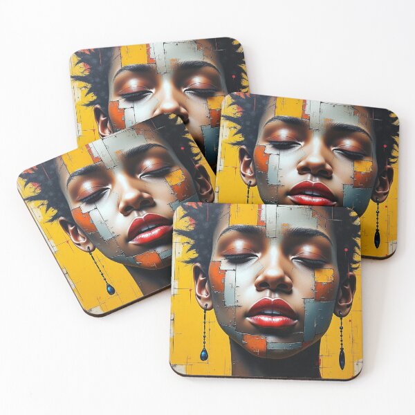 Item preview, Artistic portrait of a woman designed and sold by LuminaraCraft.