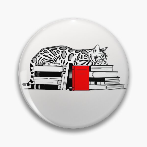 Item preview, Gatos y libros - Bengala designed and sold by MargLandmeter.