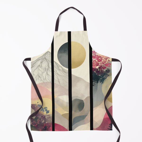 Item preview, Modern minimalist watercolor of a landscape and geology. designed and sold by Piotrek0001.