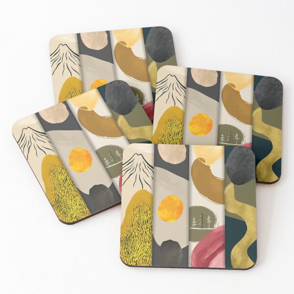 Item preview, A modern abstract interpretation of a natural landscape. designed and sold by Piotrek0001.