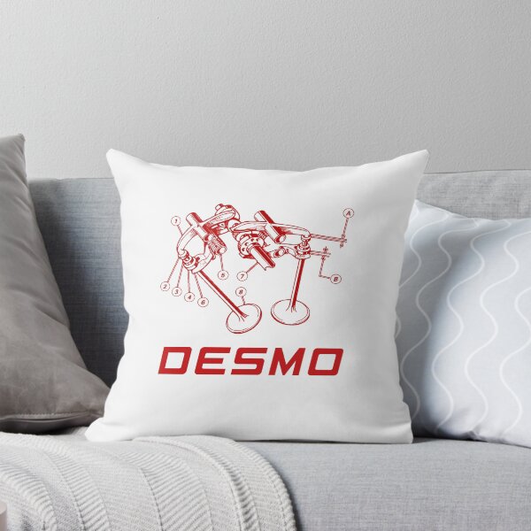 Item preview, Ducati desmo valve diagram in red designed and sold by fullstackphotos.