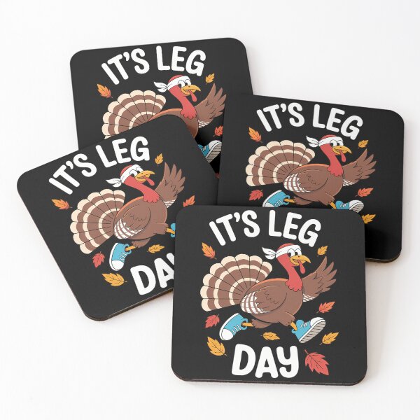 Item preview, Turkey Exercise Workout Its Leg Day Thanksgiving designed and sold by brynatshop.