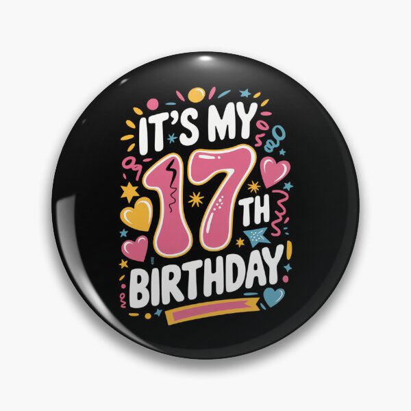 Item preview, Girls It's My 17th Birthday 17 Happy Birthday Eleven Party designed and sold by brynatshop.