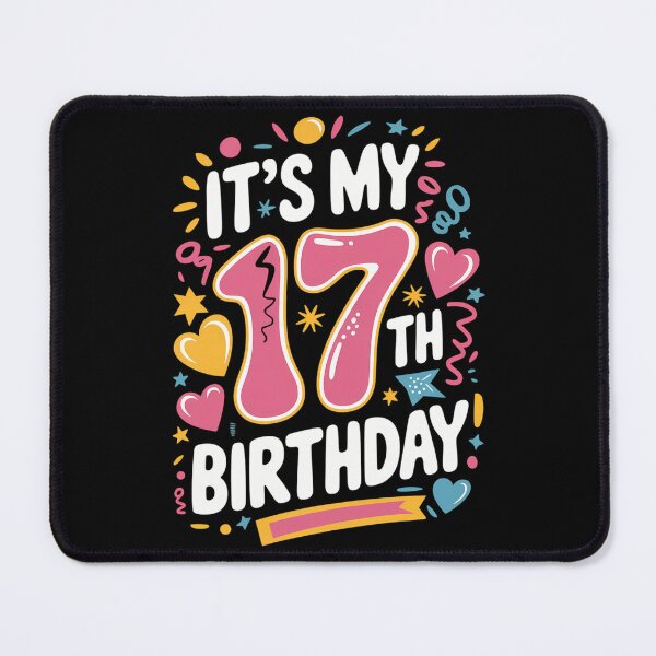 Item preview, Girls It's My 17th Birthday 17 Happy Birthday Eleven Party designed and sold by brynatshop.