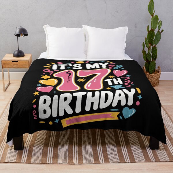 Item preview, Girls It's My 17th Birthday 17 Happy Birthday Eleven Party designed and sold by brynatshop.