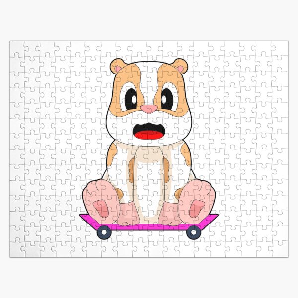 Item preview, Hamster Skater Skateboard designed and sold by Snabdesign84.
